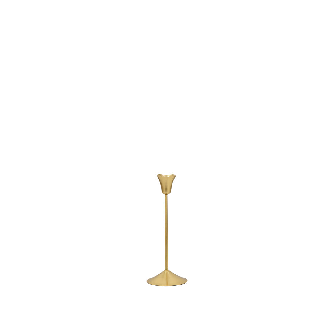broste-copenhagen-ria-bougeoir-verre-ambr image 1