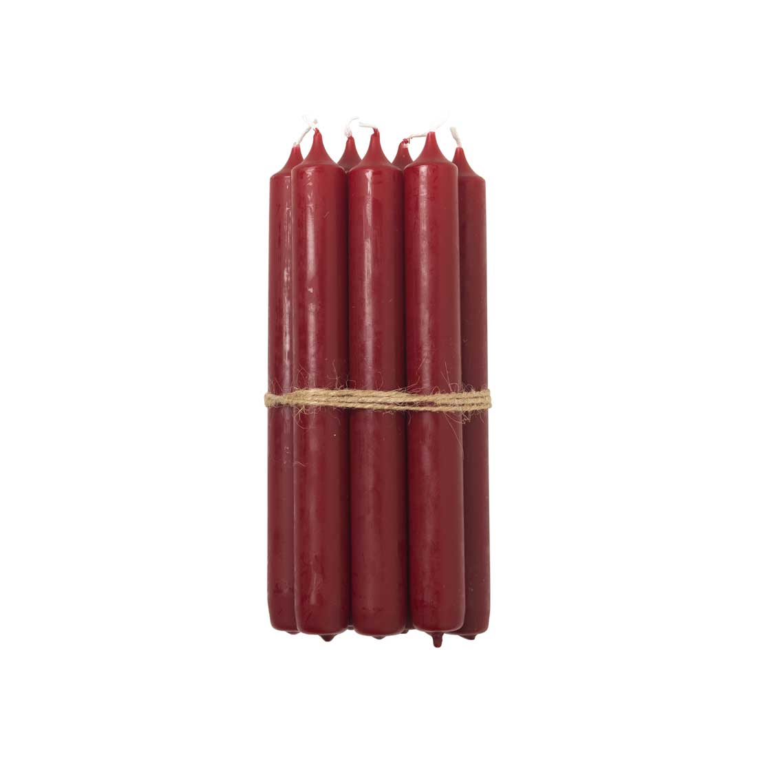 broste-copenhagen-soft-bougie-chandelle-32-cm-beige image 2