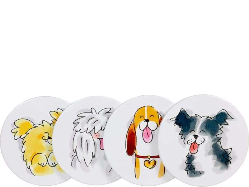 blond-amsterdam-blond-dier-lot-4-dessous-de-verre-chiens image 2