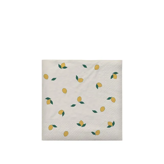 broste-copenhagen-textiles-lemon-serviettes-papier-citron image 1
