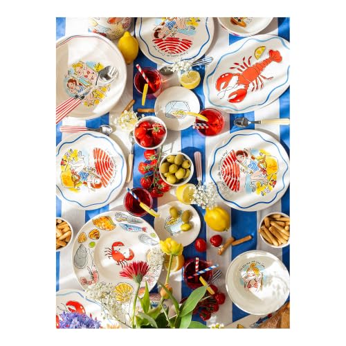 blond-amsterdam-la-plage-assiette-p-tes-24-cm-fruits-de-mer image 7