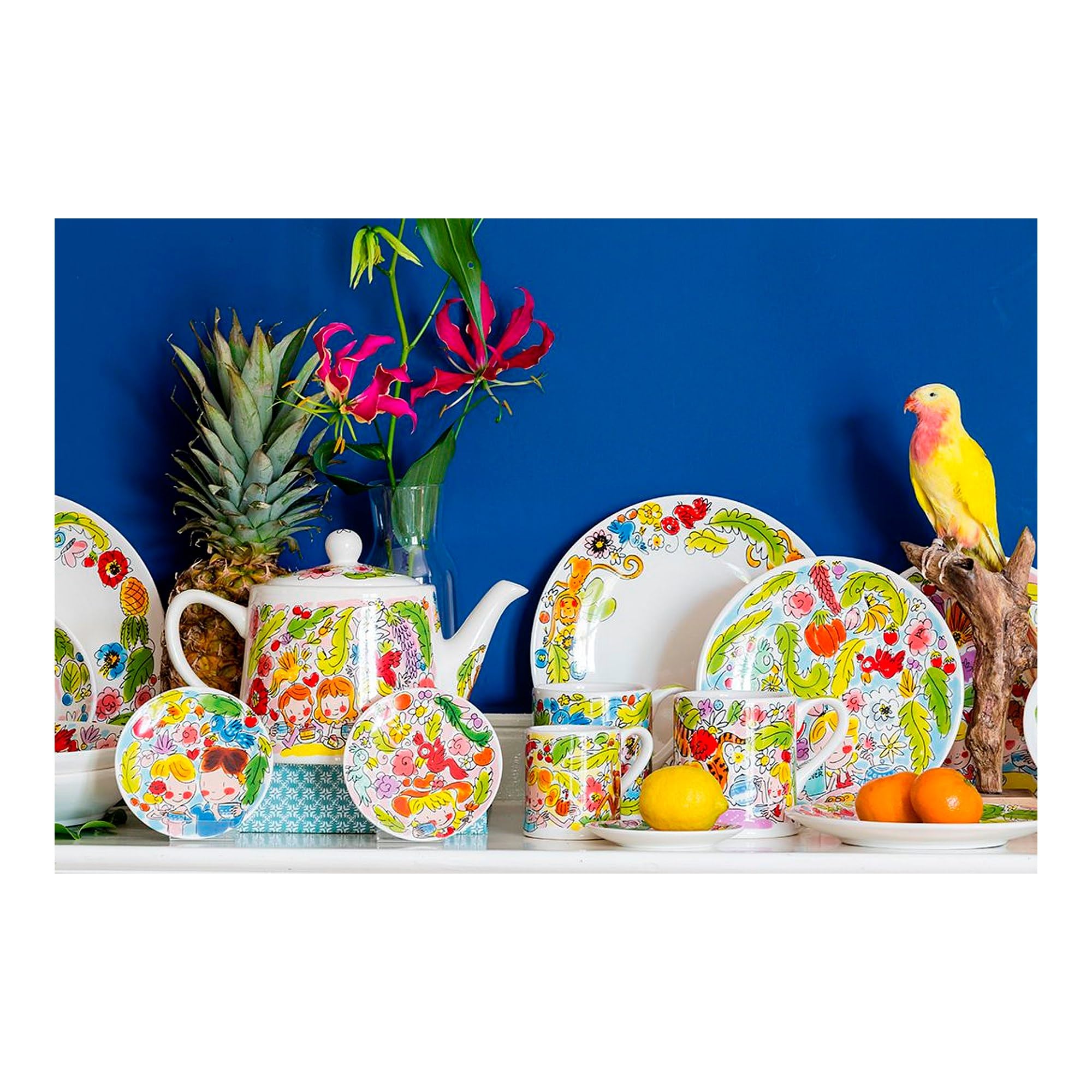 blond-amsterdam-paradise-bo-te-d-corative-m-tal-tropical image 6