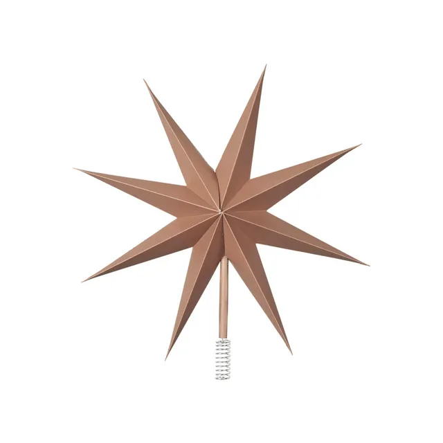 broste-christmas-star-tree-topper-toile-de-sapin image 1