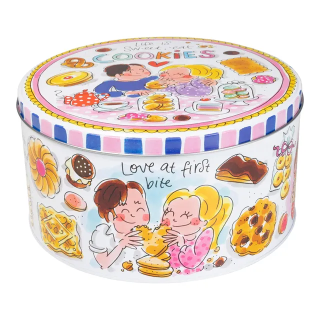 blond-amsterdam-everyday-bo-te-biscuits-ronde-20-cm-m-tal-d-cor-e image 1