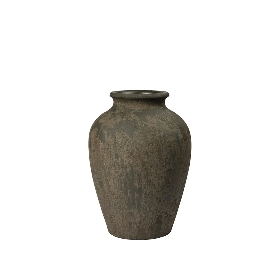 broste-copenhagen-uma-vase-c-ramique-fleurs-s-ch-es image 1