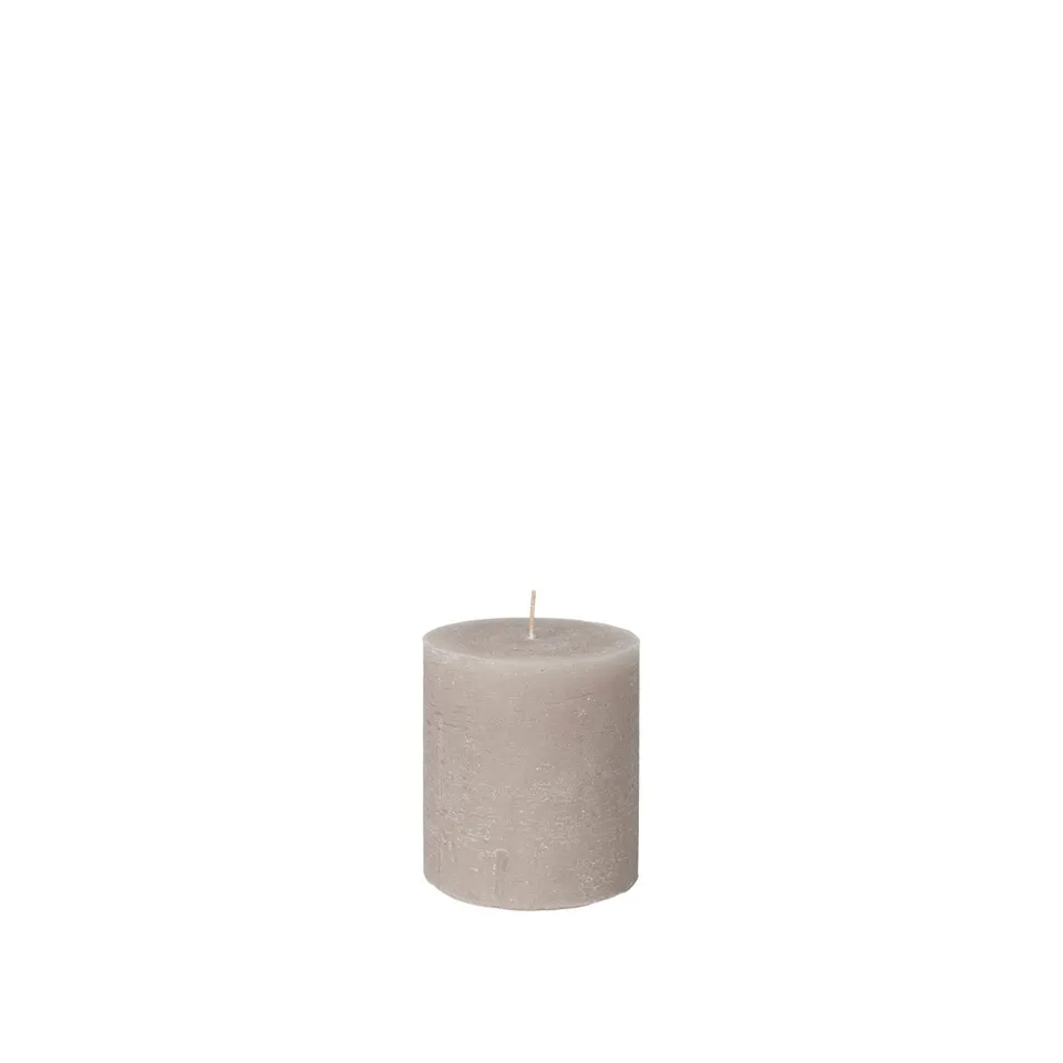 broste-copenhagen-rustic-bougie-pilier-grand-mod-le-rustique image 1
