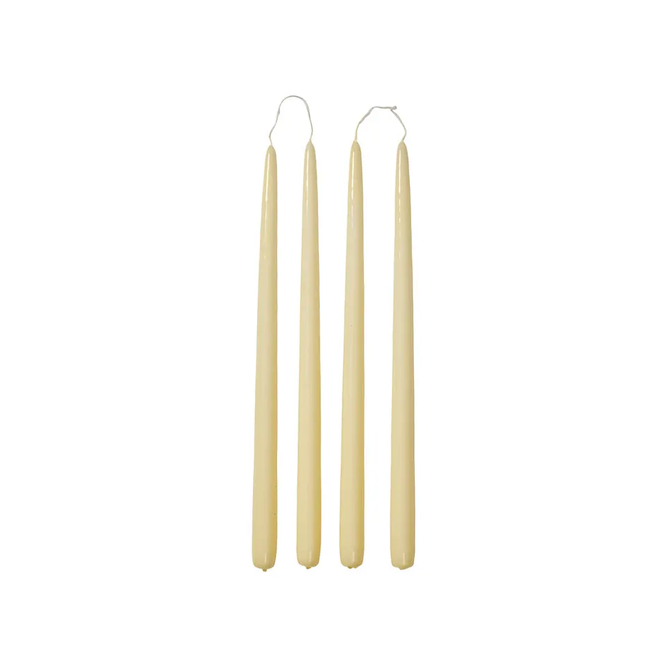 broste-copenhagen-smooth-bougie-chandelle-laqu-e-unie image 1