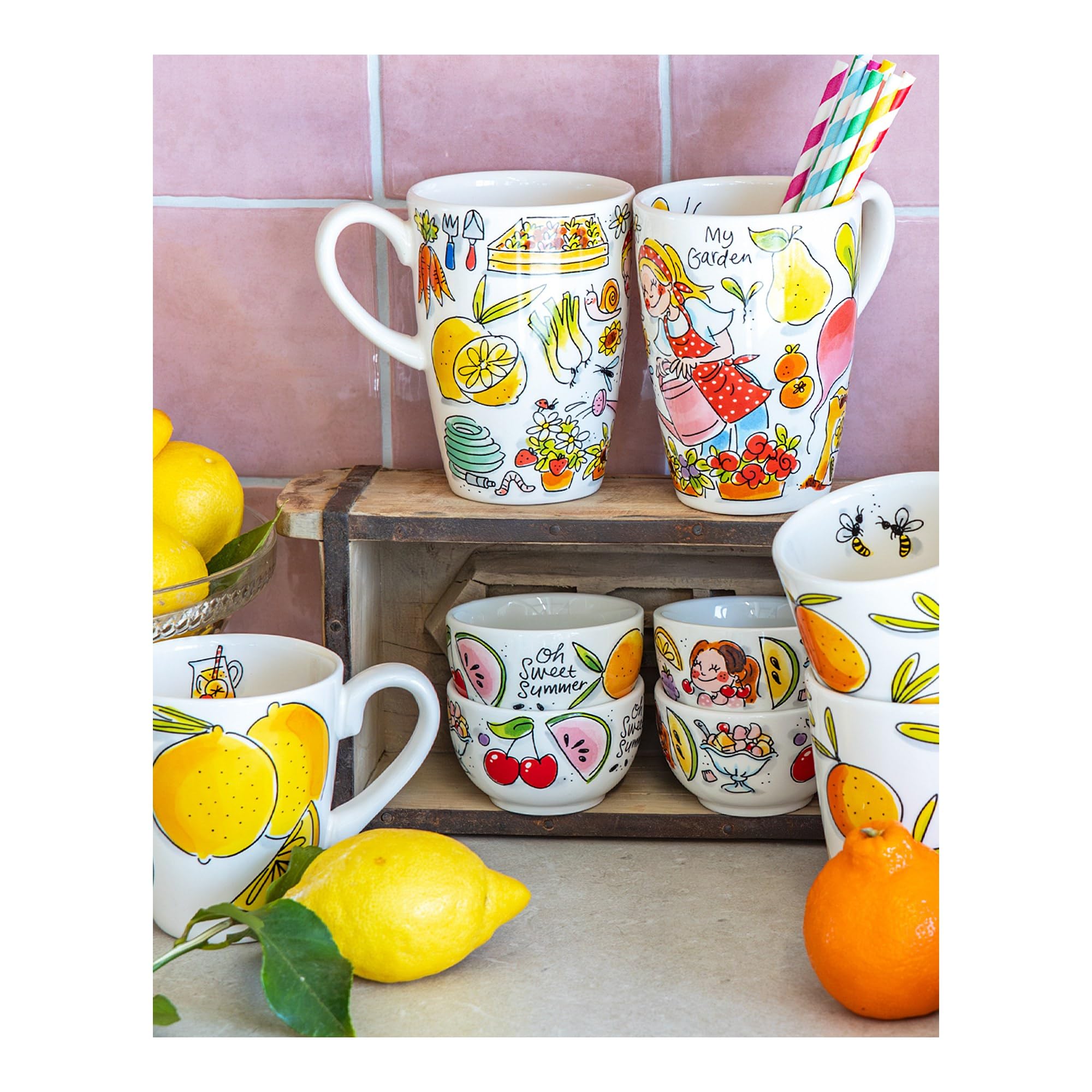 blond-amsterdam-taste-of-summer-mug-xl-c-ramique-0-5-l-jardin-fleuri image 5