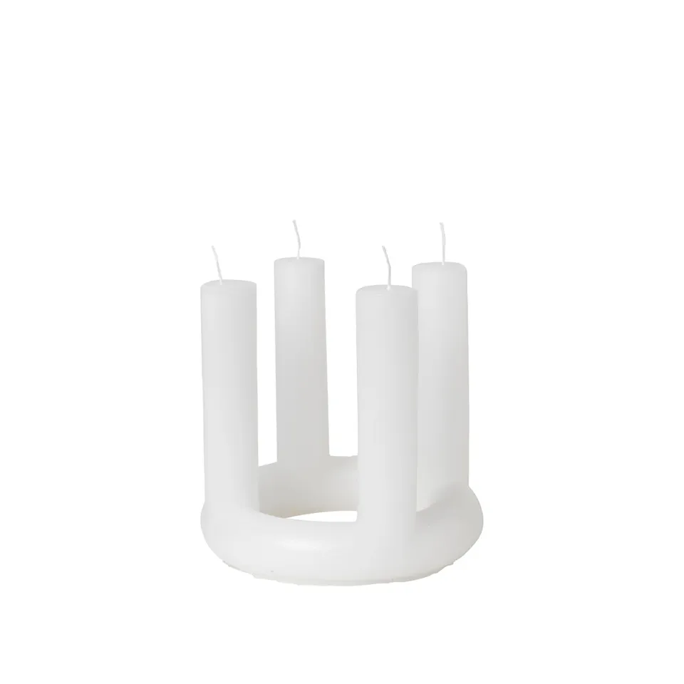 broste-copenhagen-lucille-bougie-sculpture-d-co image 1