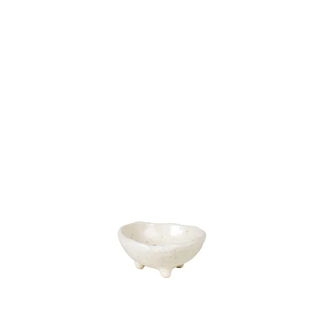 broste-copenhagen-nordic-vanilla-bowl-bol-sur-pieds-vanille image 1