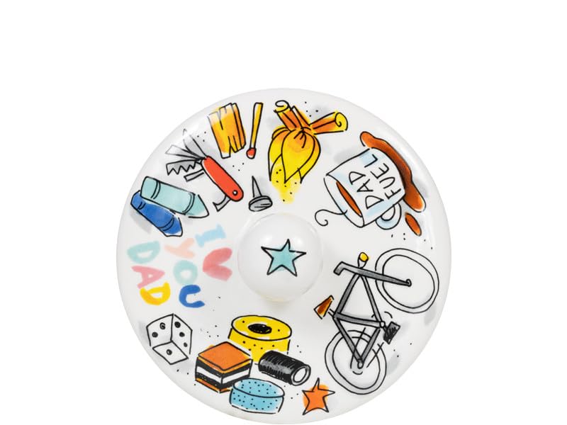 blond-amsterdam-vaderdag-pot-rangement-c-ramique-12-5-cm-dad-you-rock image 5