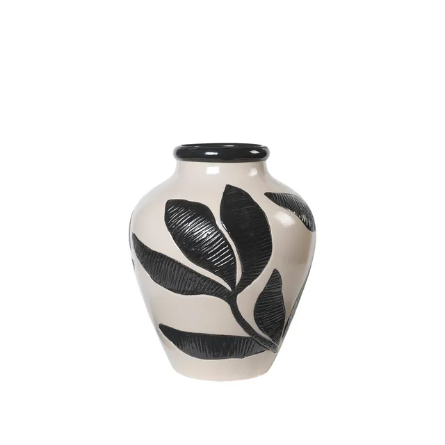broste-copenhagen-herbert-vase-d-coratif-gr-s-beige image 1