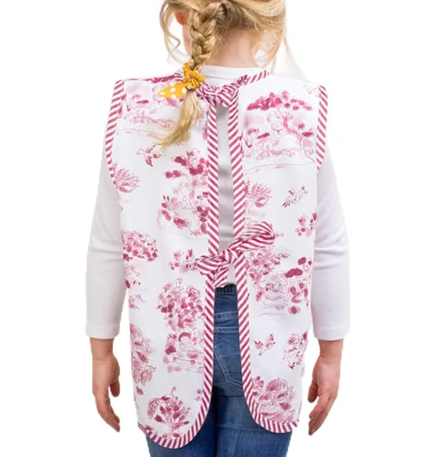 blond-amsterdam-blond-romance-tablier-enfant-m-rose-toile-de-jouy image 1