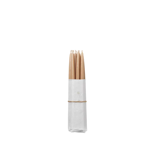 broste-copenhagen-smooth-taper-candle-bougie-effil-e-lisse image 1