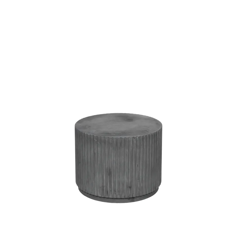 broste-copenhagen-rillo-podium-table-d-appoint-beige image 1