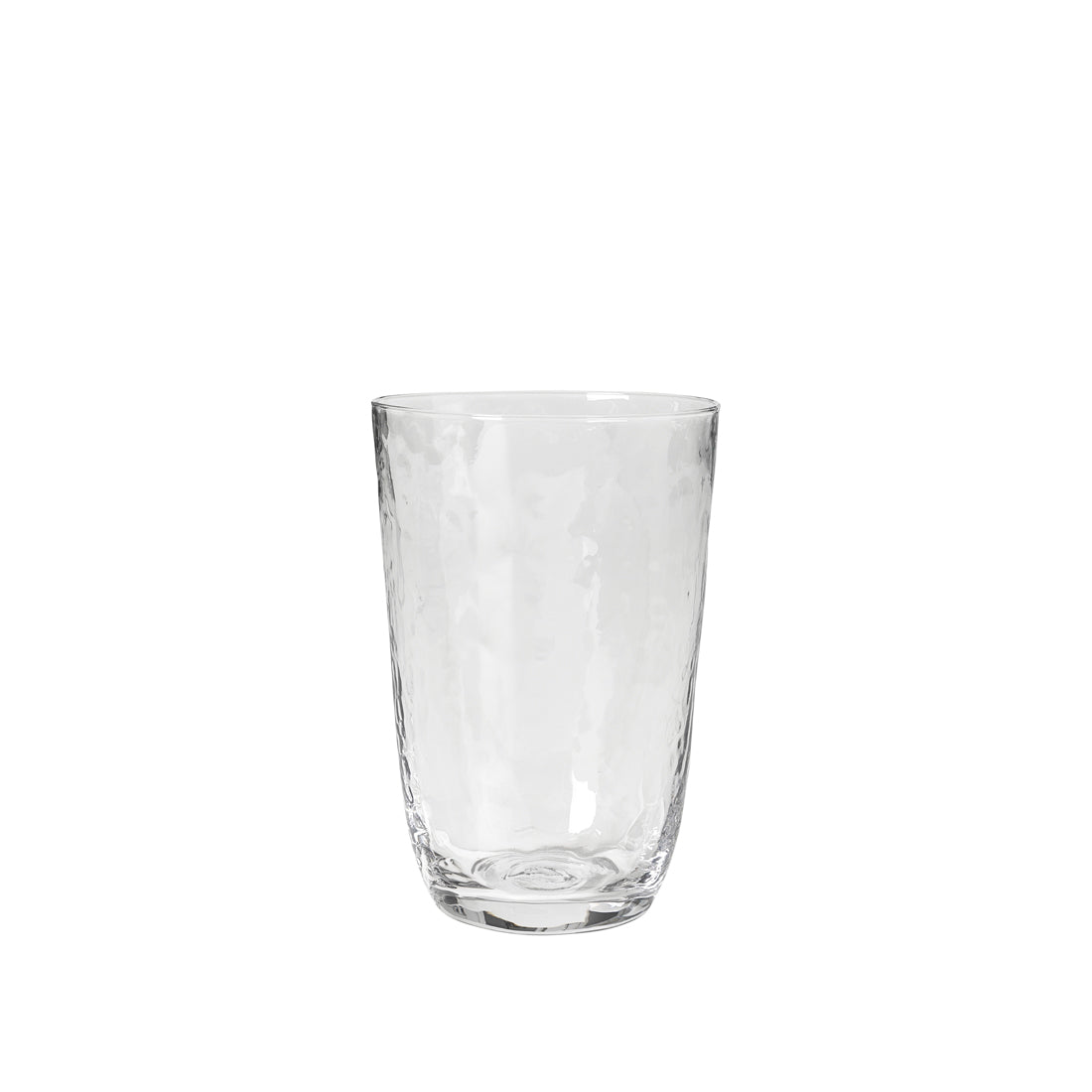 broste-copenhagen-hammered-verre-bas-martel-transparent image 1