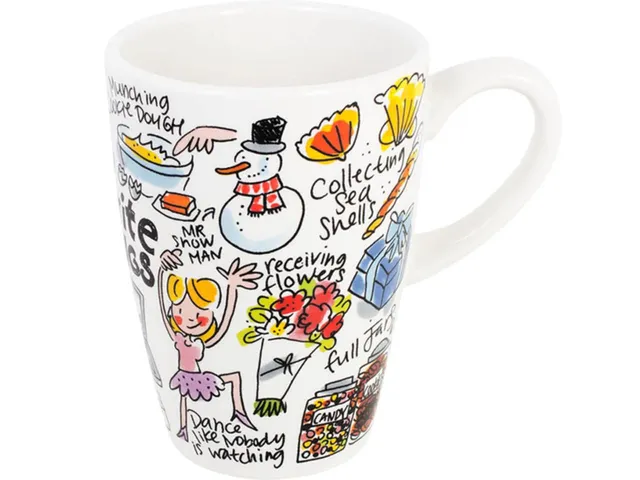 blond-amsterdam-mazagrans-things-tasse-xl-mug-c-ramique-0-5l-fleurs image 1