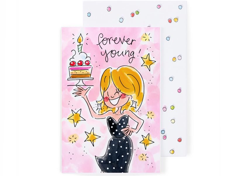 blond-amsterdam-wenskaarten-forever-young-carte-anniversaire-humour image 5