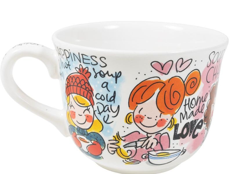 blond-amsterdam-even-bijkletsen-bol-soupe-anse-14-cm-c-ramique image 3