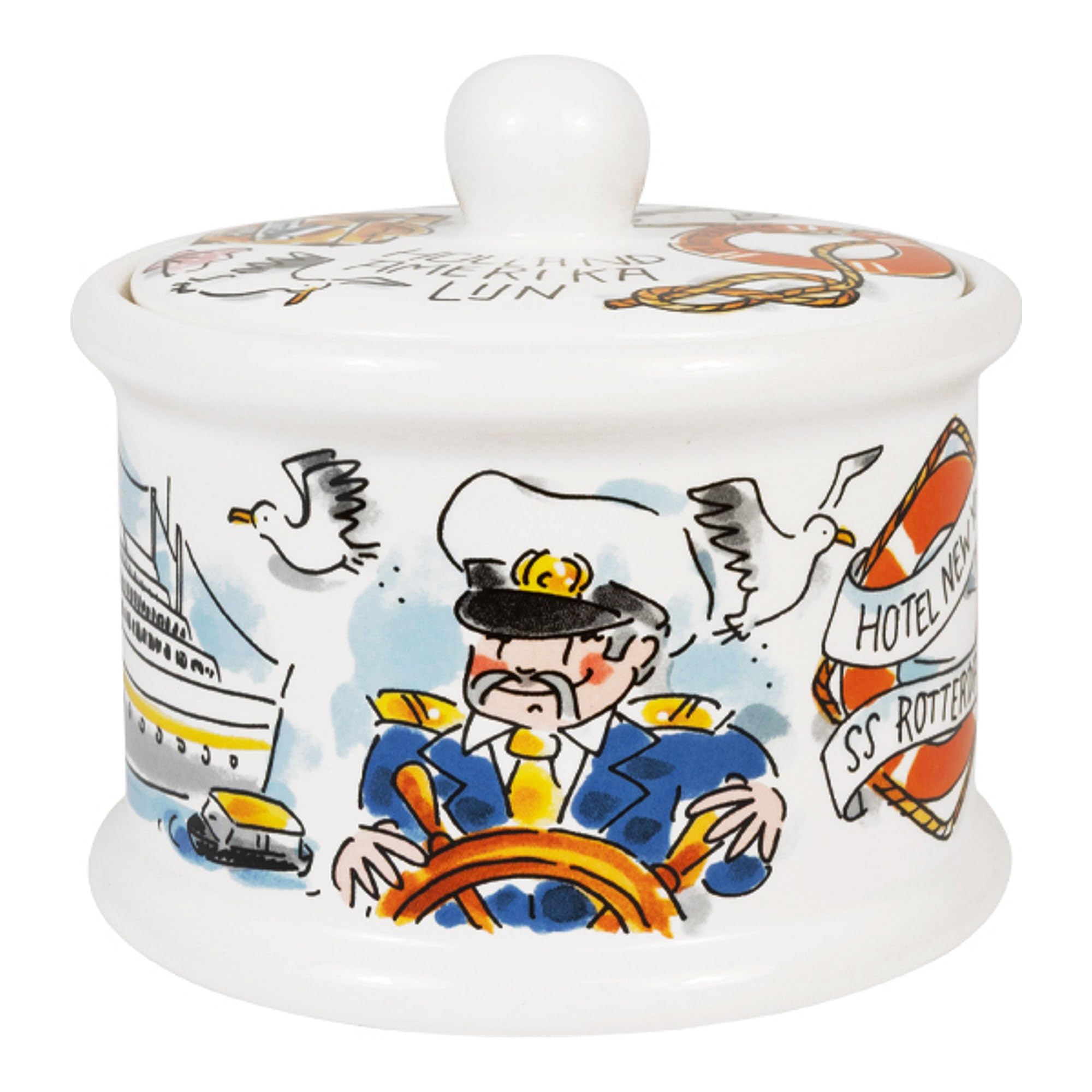 blond-amsterdam-holland-amerika-lijn-pot-conservation-12-5-cm-rotterdam image 1