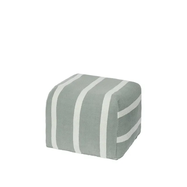 broste-copenhagen-sigrid-pouf-tissu-assise-ronde-salon image 1