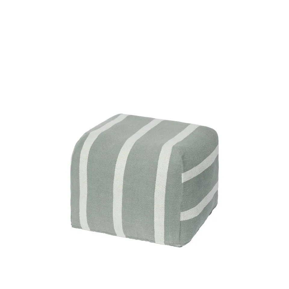 broste-copenhagen-sigrid-pouf-tissu-assise-ronde-salon image 1