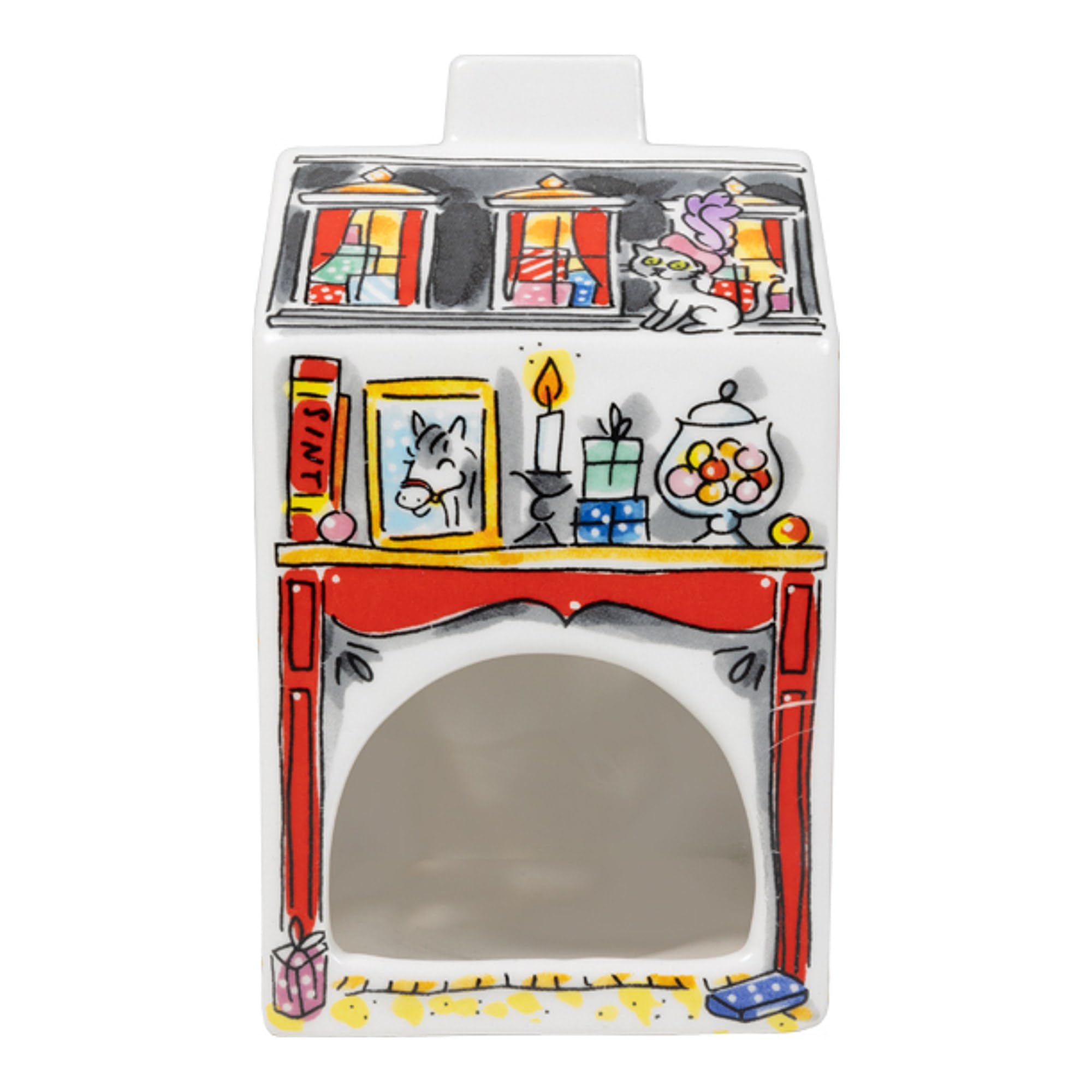 blond-amsterdam-blond-sinterklaas-maison-photophore-c-ramique-saint-nicolas image 3