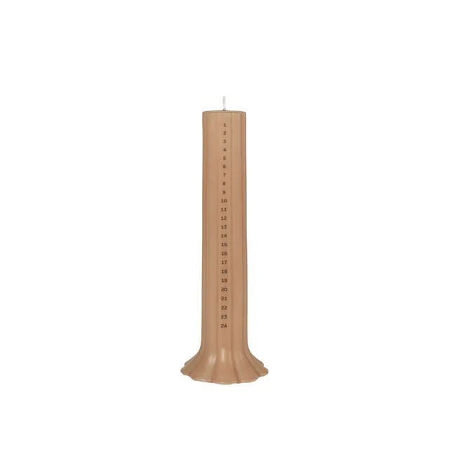 broste-copenhagen-heli-bougie-calendrier-no-l-chiffres image 1
