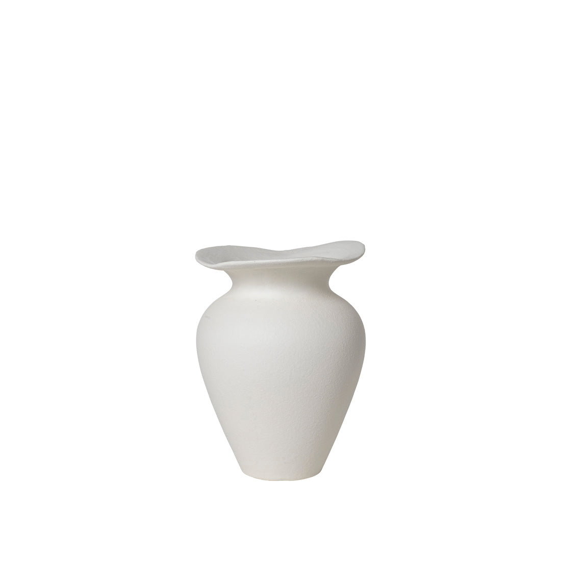 broste-copenhagen-florentina-vase-s-beige-gr-s image 1