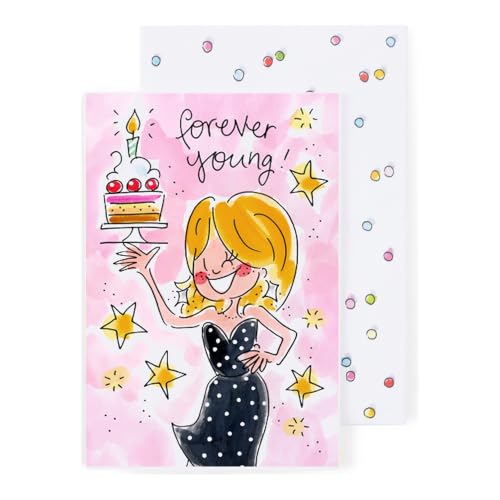 blond-amsterdam-wenskaarten-forever-young-carte-anniversaire-humour image 3