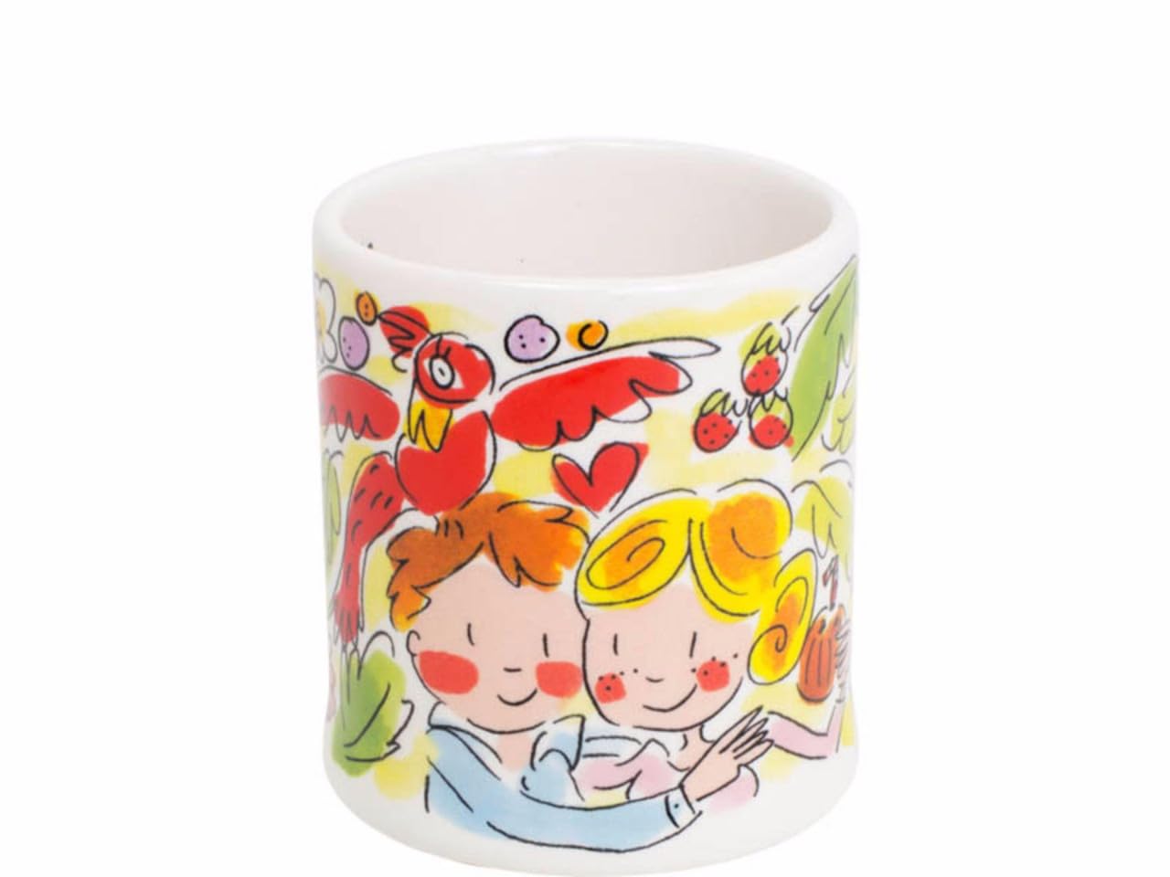 blond-amsterdam-paradise-mini-mug-jaune-0-2l-c-ramique-tropical image 2