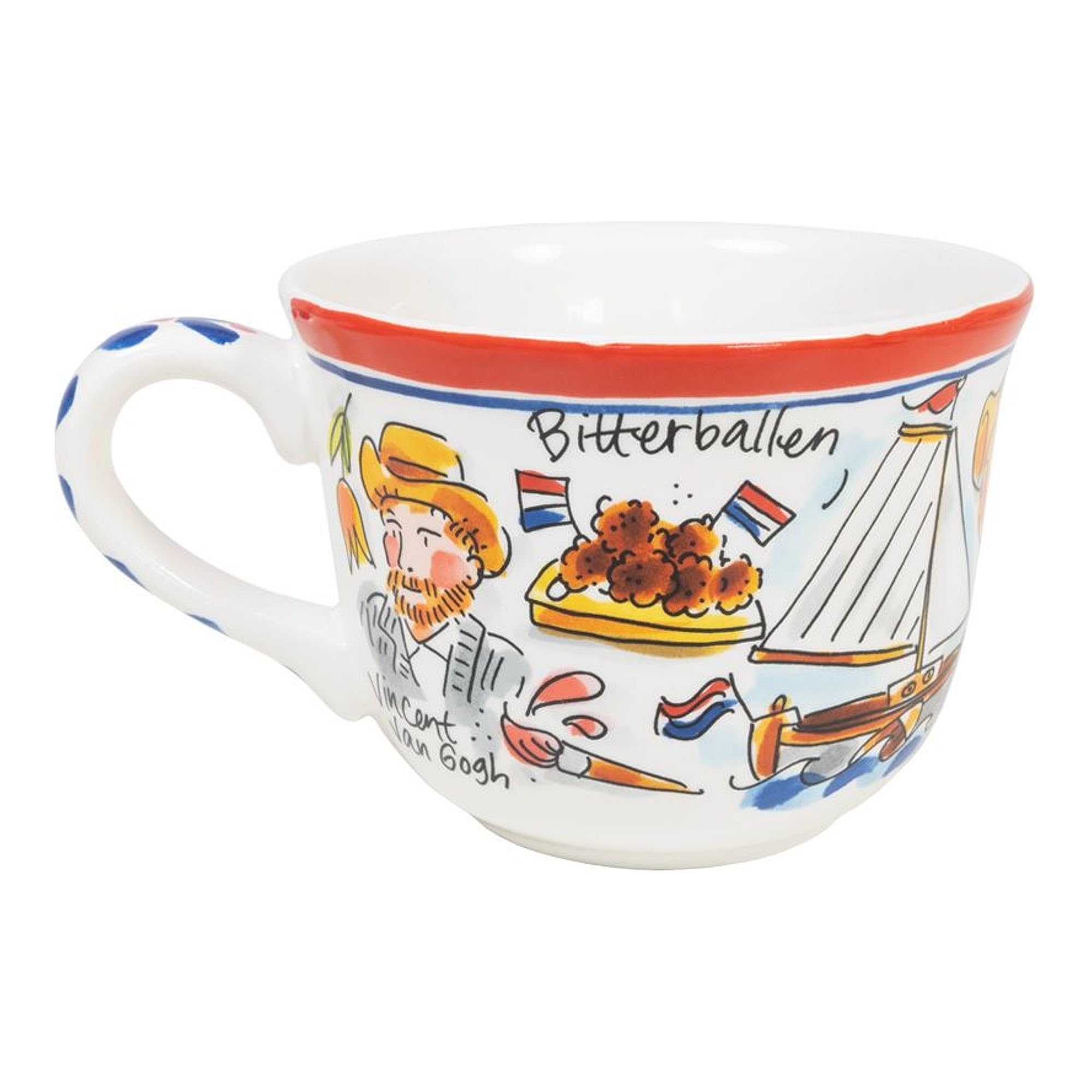blond-amsterdam-hollands-glorie-bol-soupe-anse-14-cm image 2