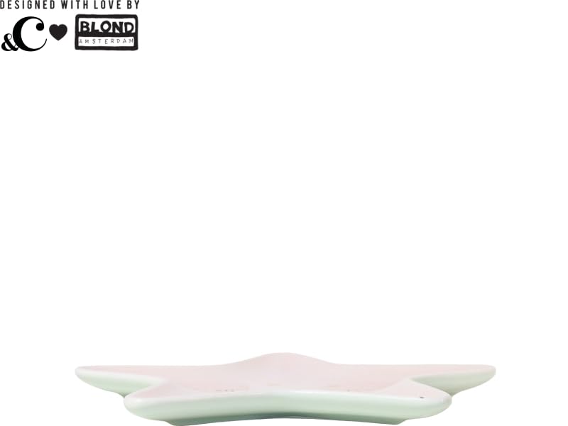 blond-amsterdam-specials-assiette-toil-e-15-cm-rose-fais-tout-avec-amour image 2