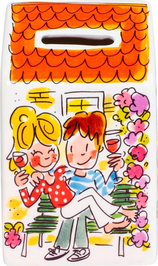 blond-amsterdam-blond-happy-tirelire-maison-c-ramique-joyeux-moment image 2