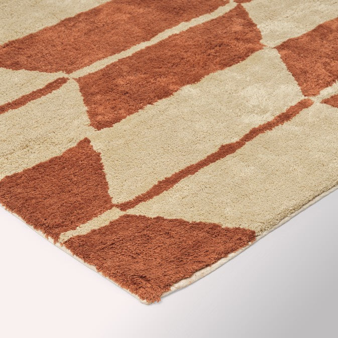 broste-copenhagen-ima-tapis-salon-coton-tiss-beige image 2
