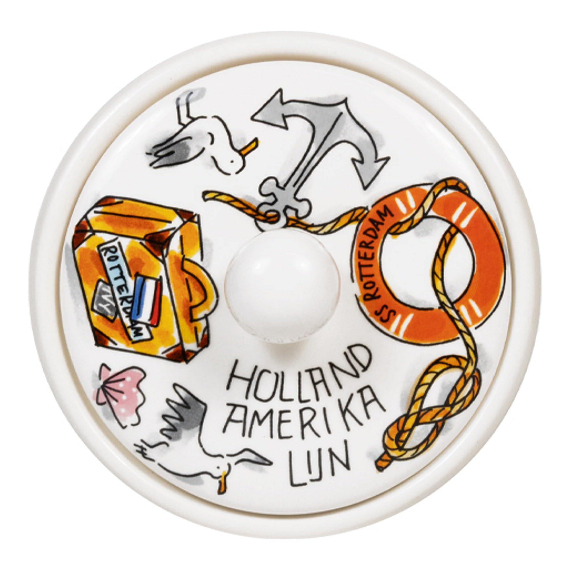 blond-amsterdam-holland-amerika-lijn-pot-conservation-12-5-cm-rotterdam image 4