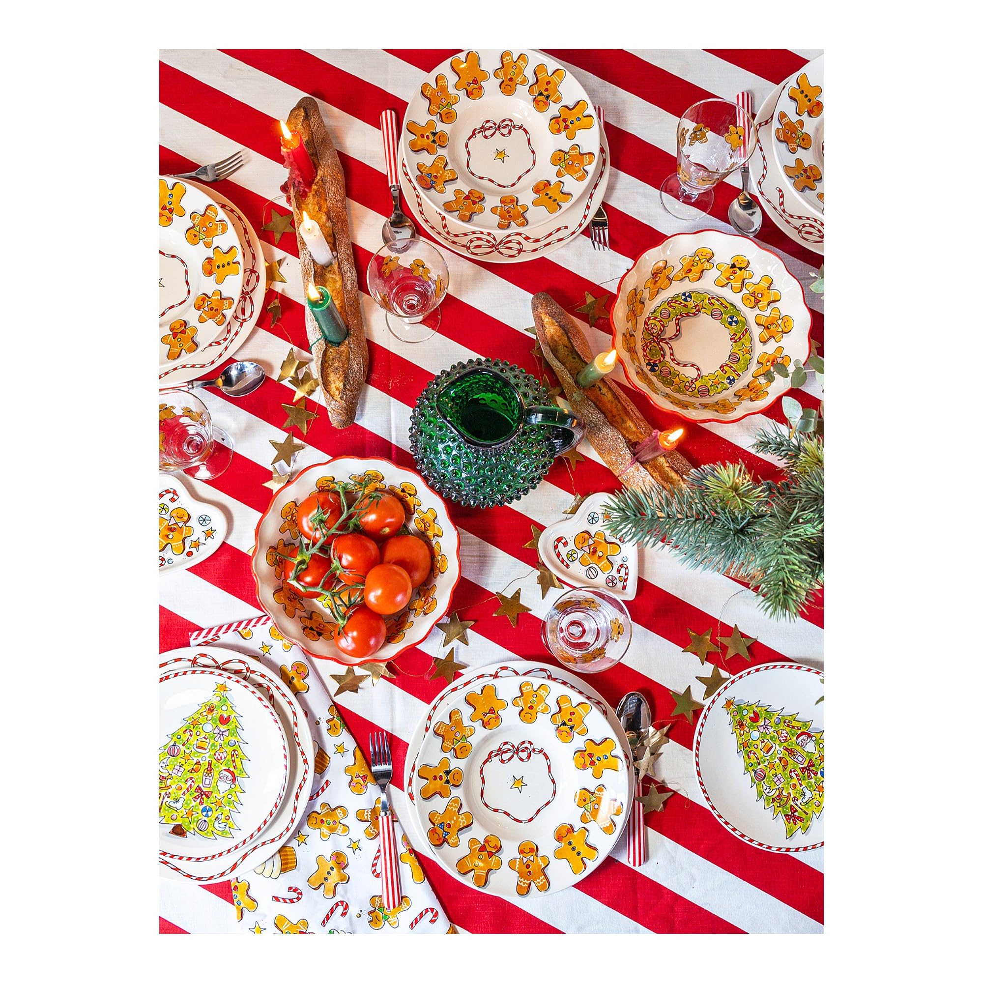 blond-amsterdam-blond-kerst-assiette-creuse-24-cm-pain-d-pices image 3