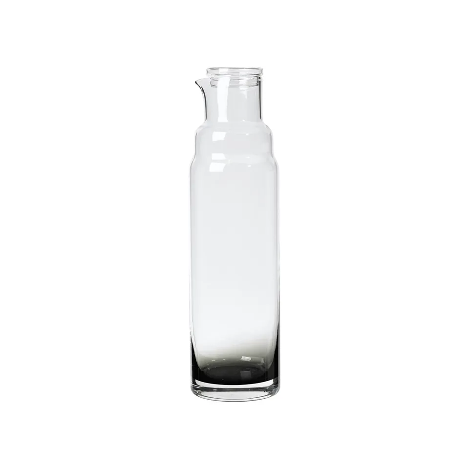 broste-copenhagen-smoke-carafe-en-verre-fum-avec-couvercle image 1