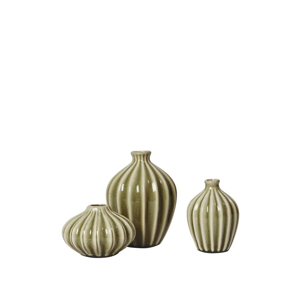 broste-copenhagen-amalie-vase-c-ramique-beige image 1