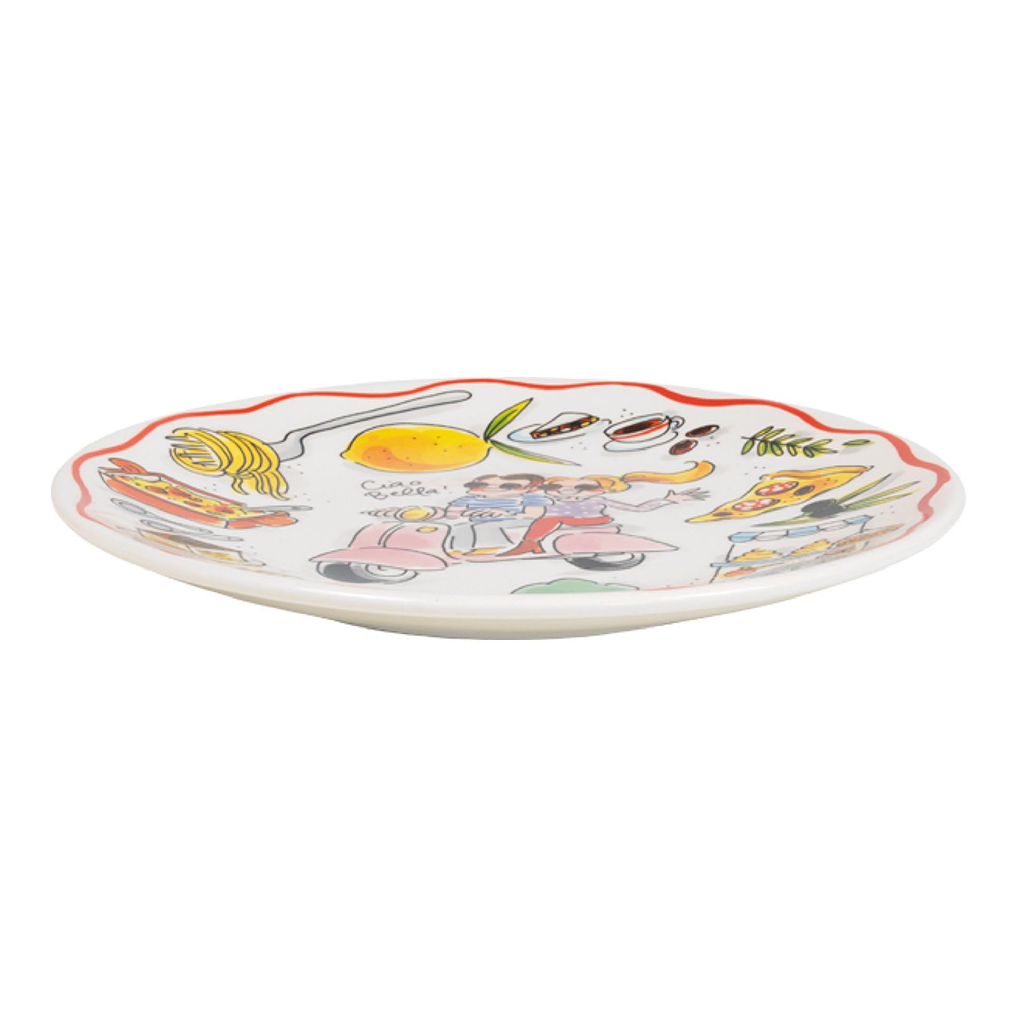 blond-amsterdam-blond-pasta-assiette-c-ramique-22-cm-salut-beaut-multicolore image 2