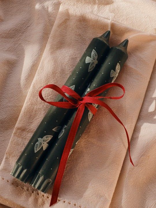 broste-copenhagen-christmas-saga-bird-bougie-fine-imprim-oiseau image 3
