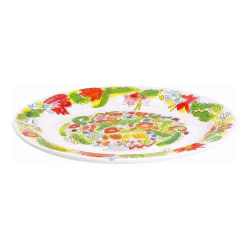 blond-amsterdam-paradise-coupe-ovale-38-cm-c-ramique-jungle image 8