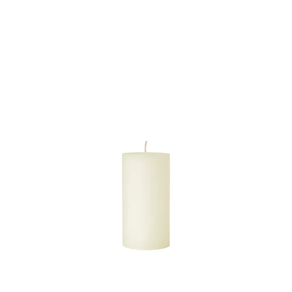 broste-copenhagen-rustic-bougie-pilier-ivoire-longue-dur-e image 1