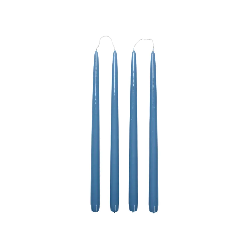 broste-copenhagen-smooth-glossy-taper-bougie-cierge-brillante image 1