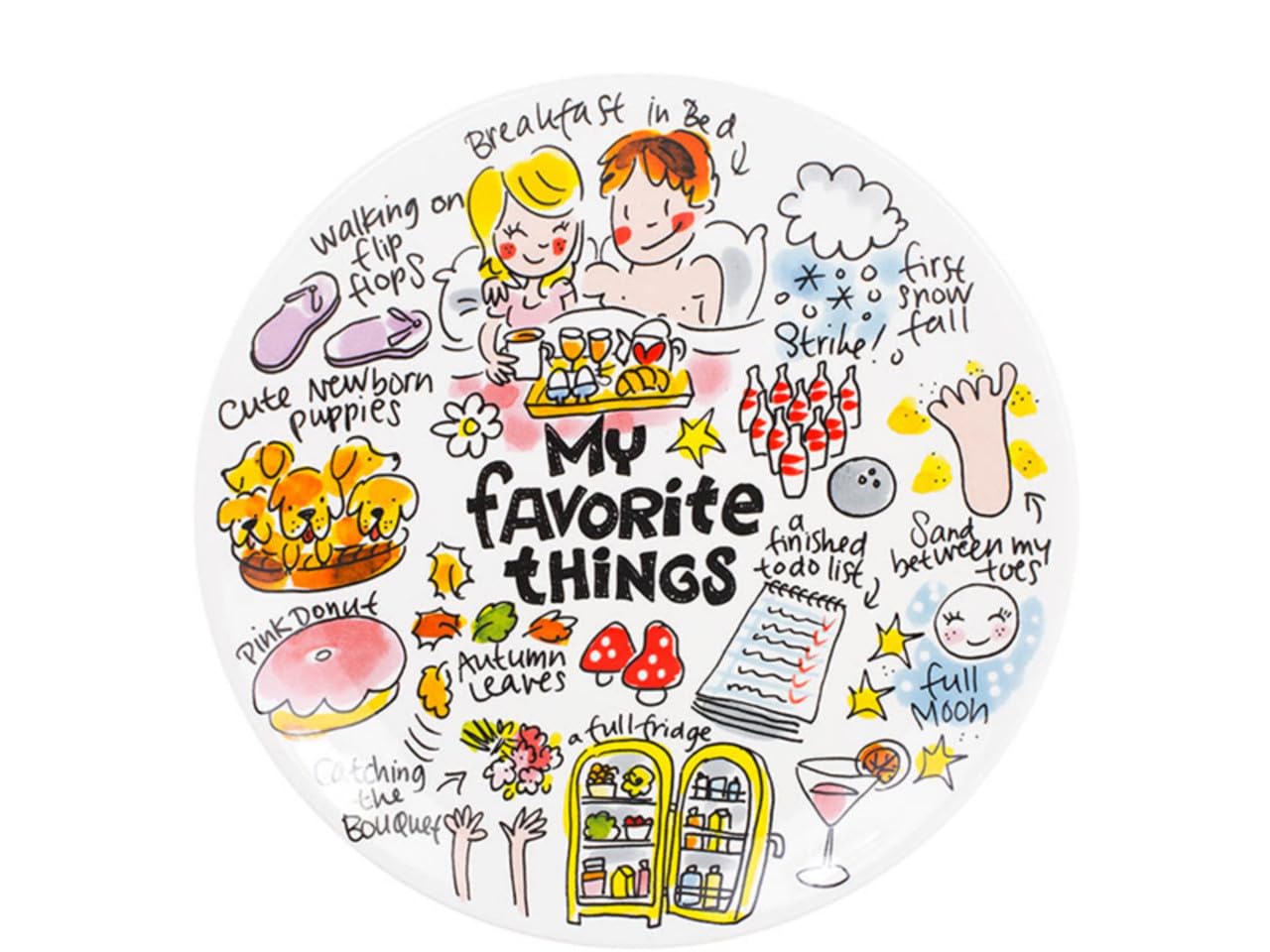 blond-amsterdam-everyday-things-assiette-22-cm-c-ramique image 1