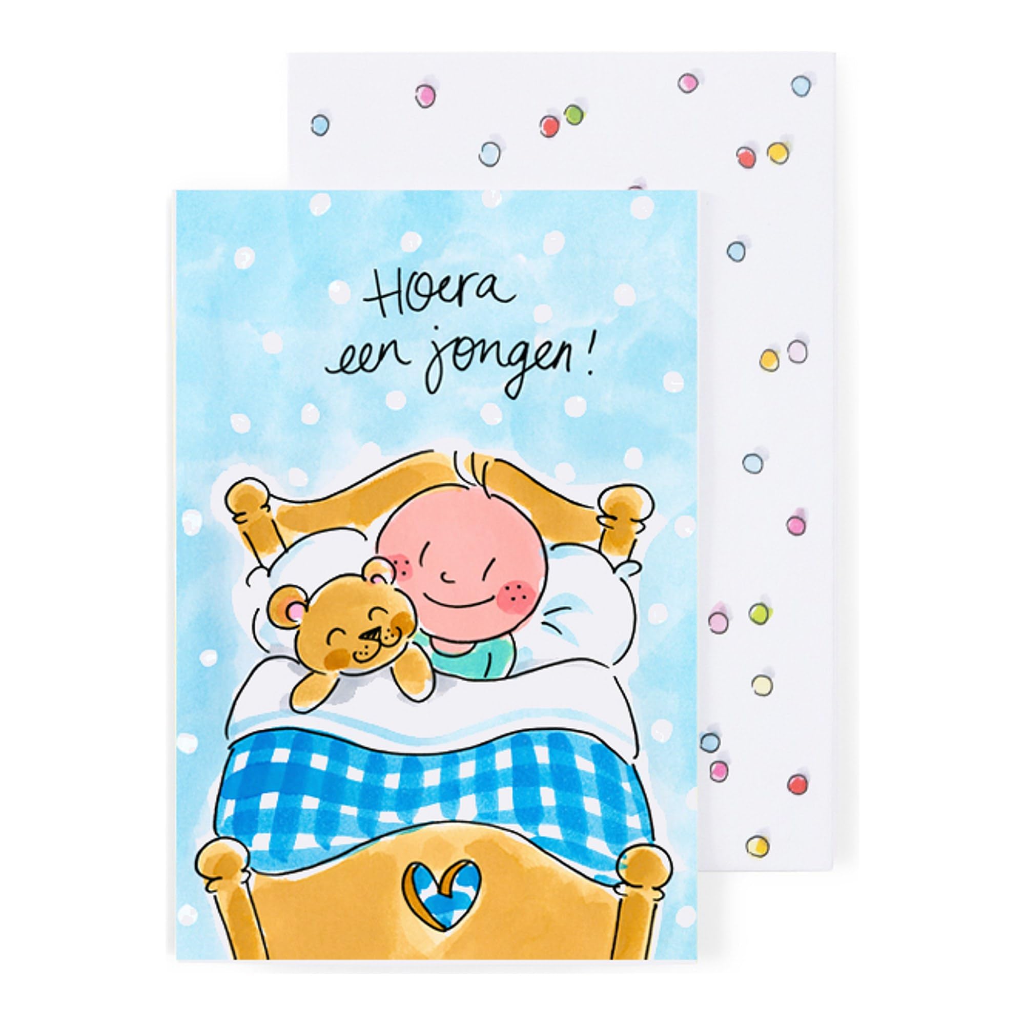 blond-amsterdam-wenskaarten-carte-naissance-gar-on-b-b image 1