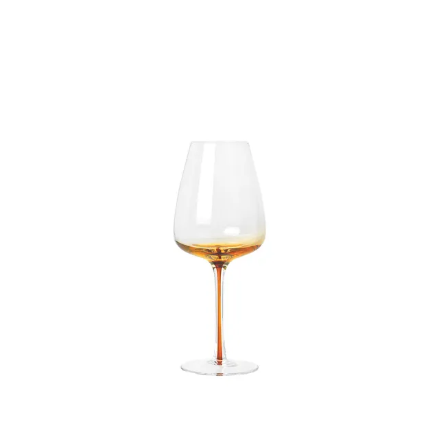 broste-copenhagen-amber-verre-vin-blanc-ambr image 1