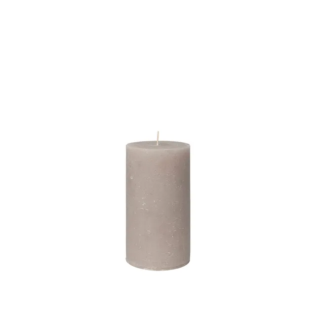broste-copenhagen-rustic-bougie-pilier-marron-20-cm image 1