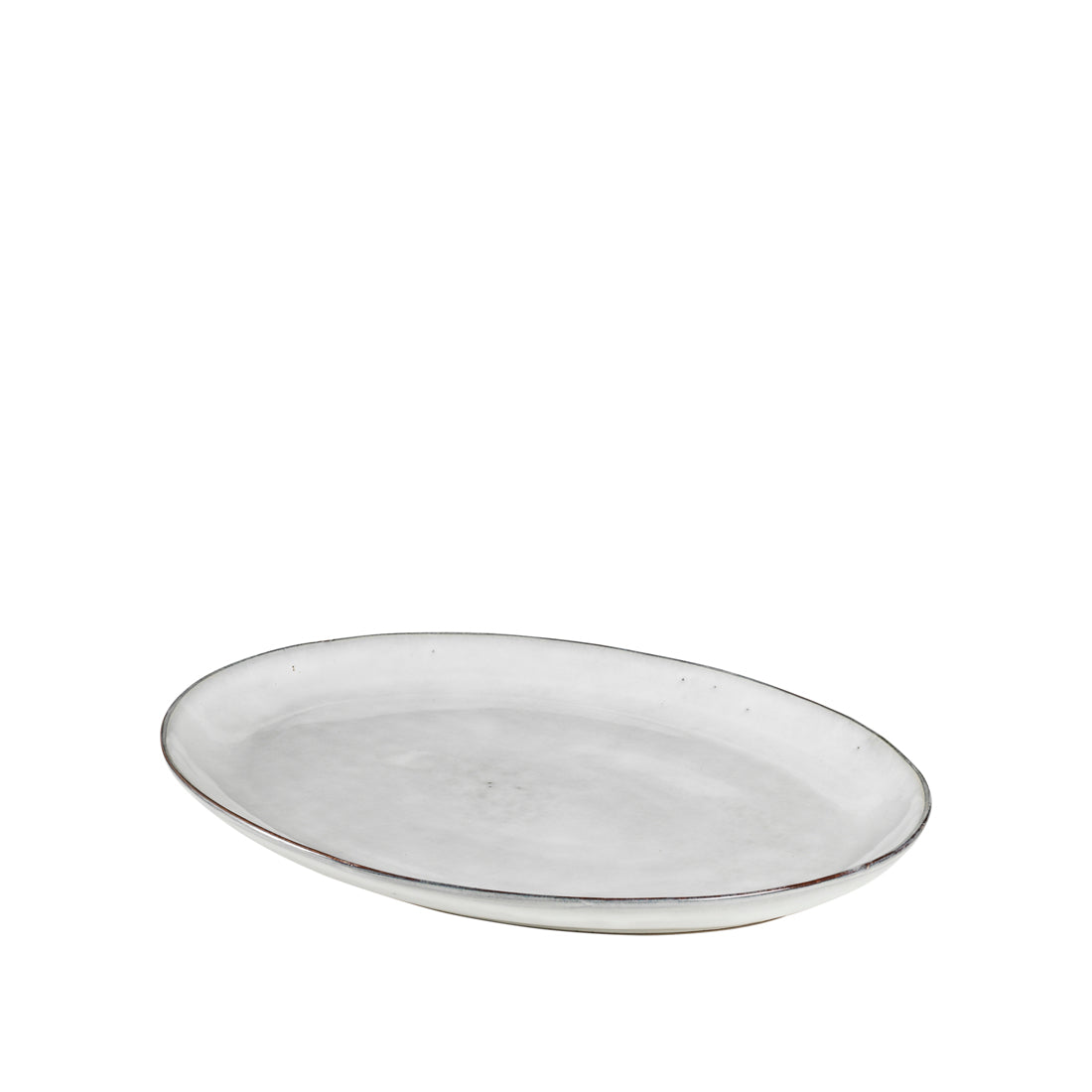 broste-copenhagen-nordic-sand-assiette-ovale-en-gr-s-sable image 2
