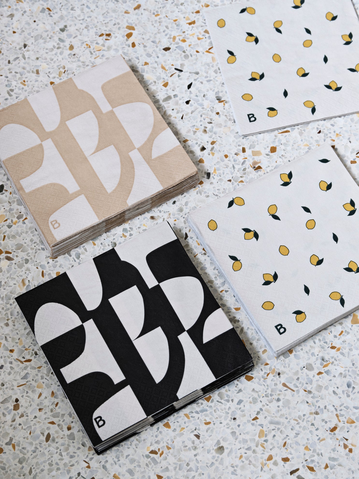 broste-copenhagen-textiles-lemon-serviettes-papier-citron image 2
